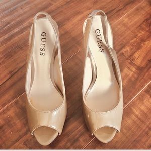 💥🔥Leg Lengthening⚡️Nude Slingback Heels Sandals